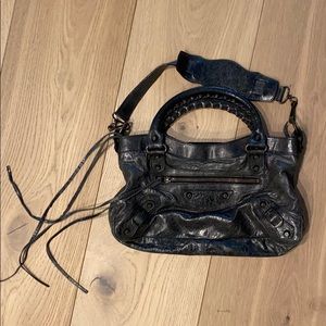Balenciaga classic motocross city satchel